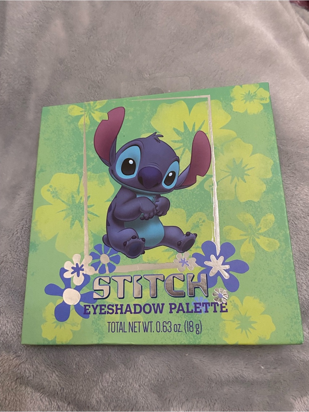 Disney Stitch Green and Purple Eyeshadow Palette